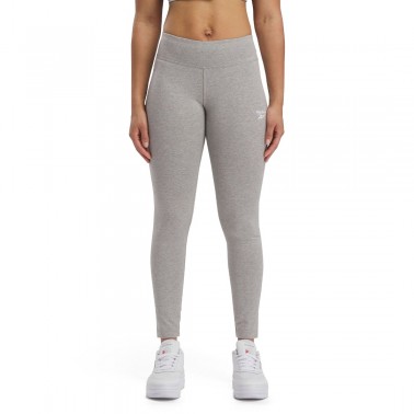 Reebok Classics Identity Small Logo Cotton Γκρι - Γυναικείο Κολάν