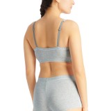 Γυναικείο Μπουστάκι Γκρι - adidas Originals Adicolor Comfort Flex Cotton Scoop Bralette Εικόνα 0