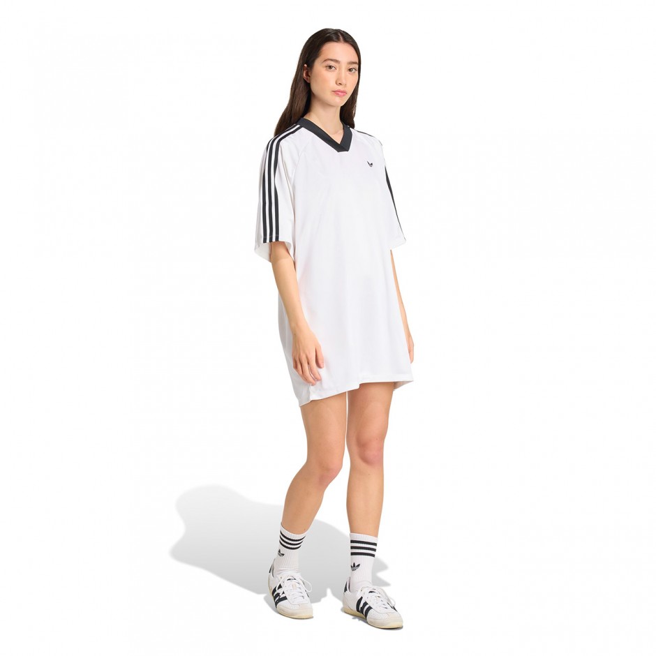 Γυναικείο Φόρεμα Λευκό - adidas Originals Adicolor Soccer
