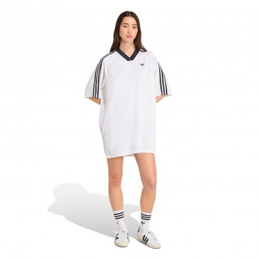 Γυναικείο Φόρεμα Λευκό - adidas Originals Adicolor Soccer