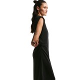 Women's Dress Black - Nike Sportswear Chill Terry  Image 0