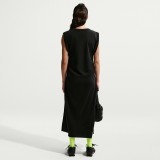 Women's Dress Black - Nike Sportswear Chill Terry  Image 2