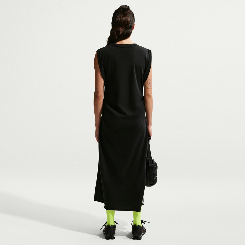 Women's Dress Black - Nike Sportswear Chill Terry 