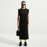 Women's Dress Black - Nike Sportswear Chill Terry  Image 3
