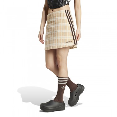 adidas Originals TARTAN SKIRT IX7414 Beige