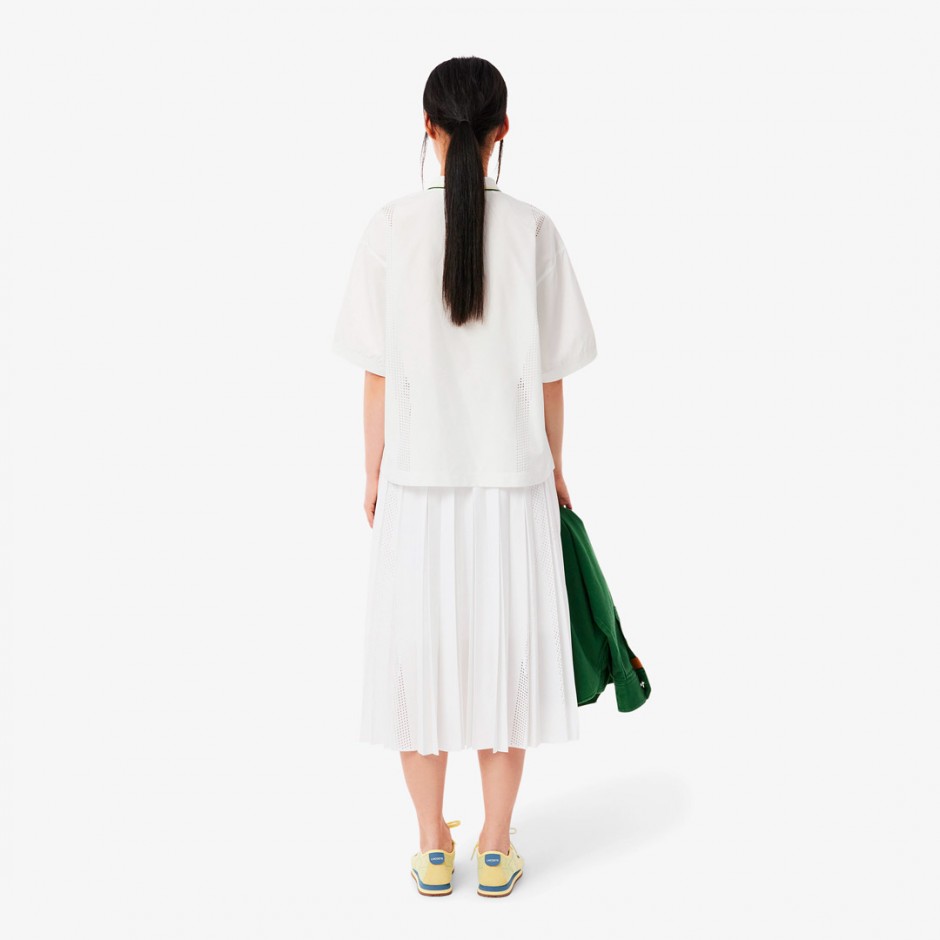 LACOSTE SKIRTS JOIN THE LACOSTE GAME JF0641001 White
