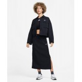 NIKE W NSW ESSNTL WVN HR SKIRT FL DM6249-010 Μαύρο Εικόνα 3
