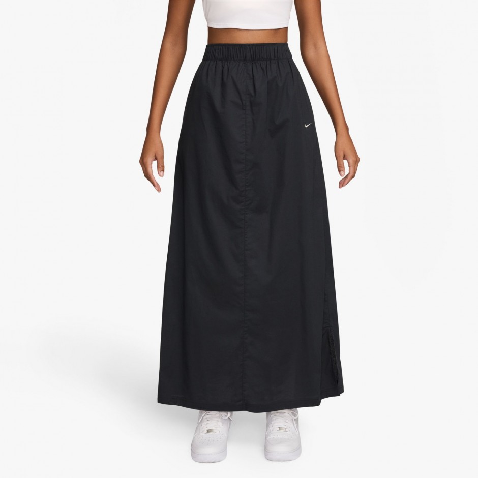 NIKE W NSW NK CHLL PPLN SKIRT IB2373-011 Black