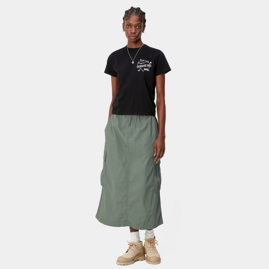 Γυναικεία Φούστα Πράσινη - Carhartt WIP W' Jet Cargo