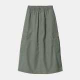 Γυναικεία Φούστα Πράσινη - Carhartt WIP W' Jet Cargo Εικόνα 3