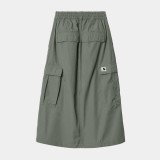 Γυναικεία Φούστα Πράσινη - Carhartt WIP W' Jet Cargo Εικόνα 4