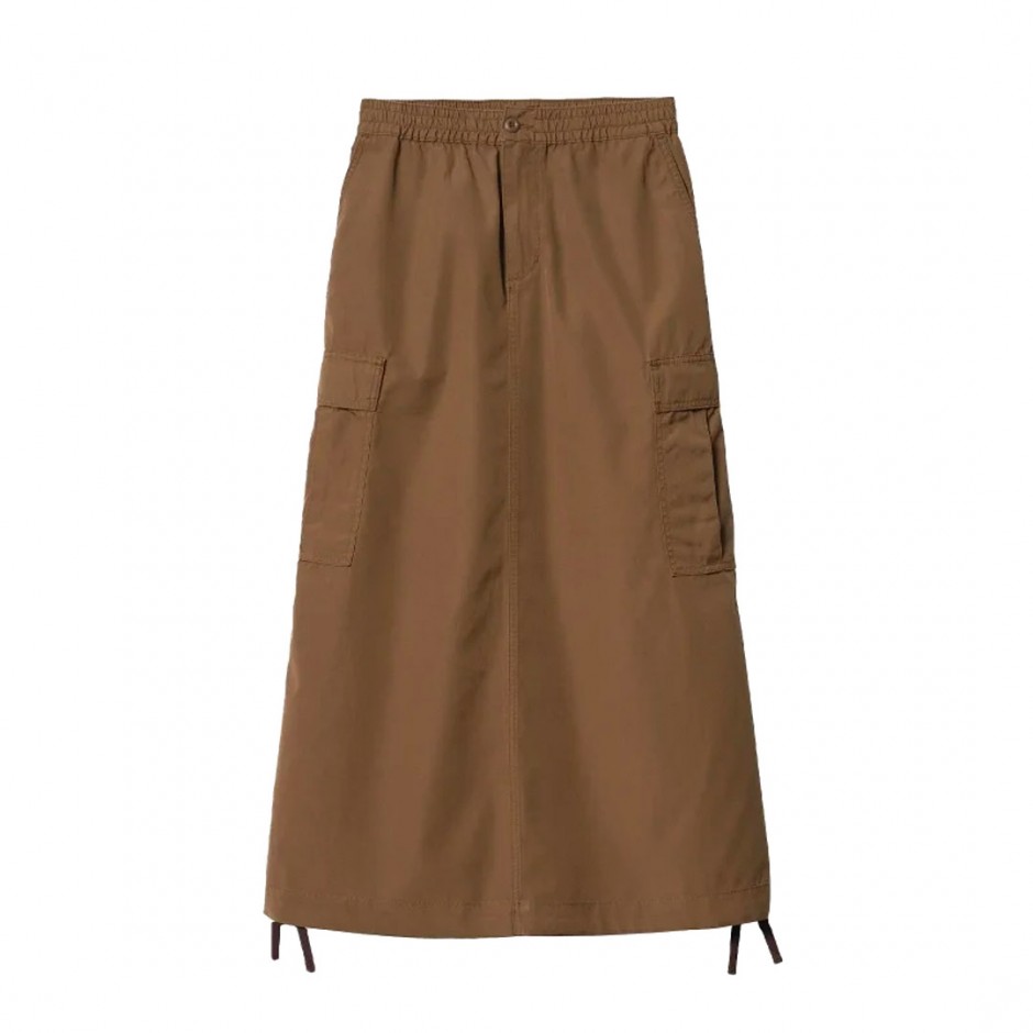 CARHARTT WIP W CARGO SKIRT LONG I033823-2Y02 Brown