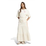 Γυναικεία Φούστα Εκρού - adidas Originals Summer Glow Εικόνα 3