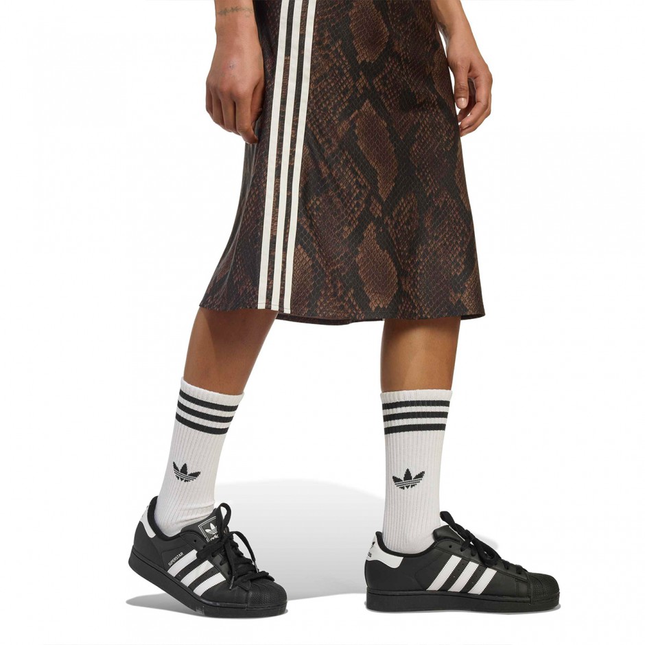 Γυναικεία Φούστα Καφέ - adidas Originals Satin Snake Print