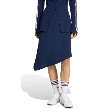 Γυναικεία Φούστα Μπλε - adidas Originals Waffle Asymmetric