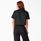 Γυναικείο Πουκάμισο Μαύρο - Dickies Work S/S Εικόνα 0