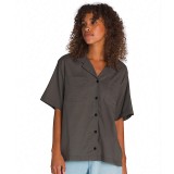 VANS CASSIDY CAMP SHIRT VN000M9A1O7-1O7 Coal Image 