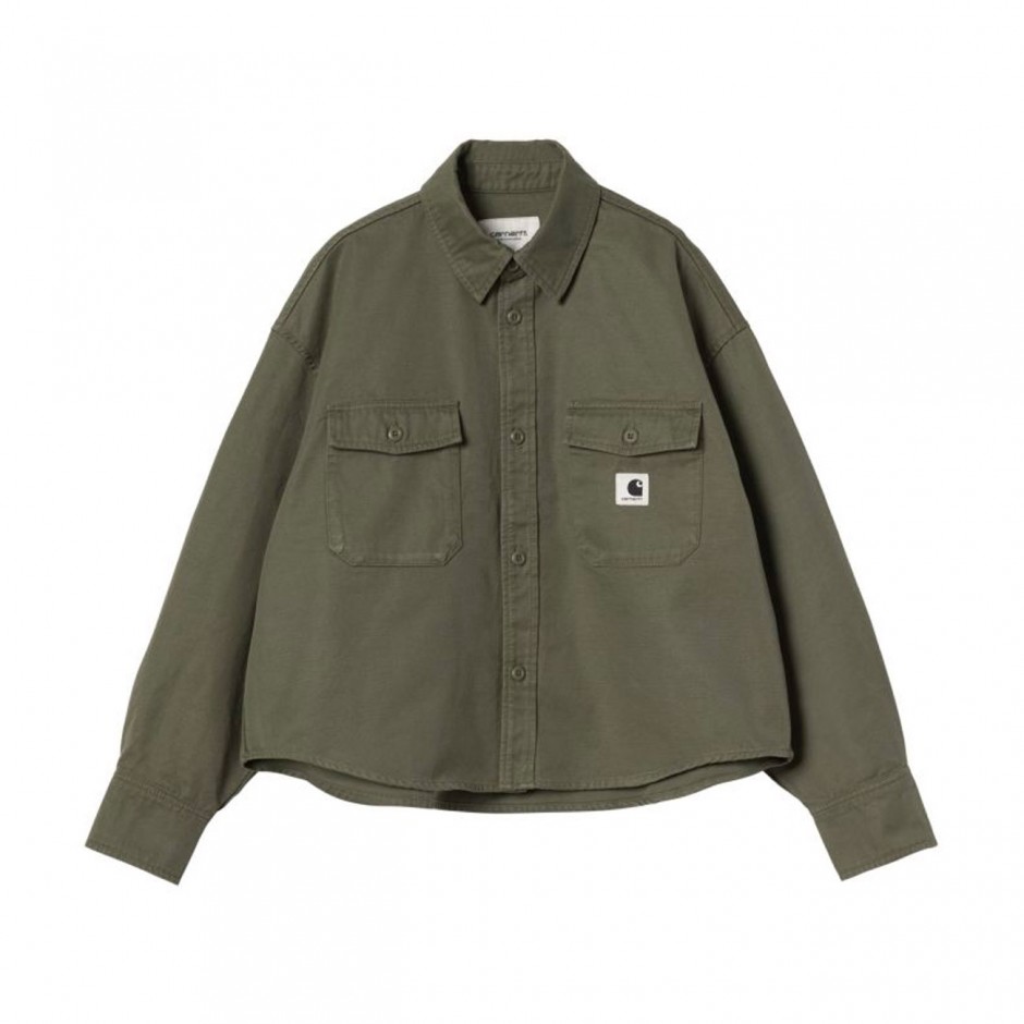 CARHARTT WIP W KELLY SHIRT JAC I036320-1102 Κhaki