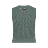 Γυναικεία Αμάνικη Πλεκτή Μπλούζα Πράσινη - Dickies Ingalls Εικόνα 