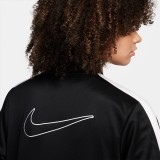 Nike Sportswear Club Fleece Μαύρο - Γυναικεία Ζακέτα Εικόνα 2