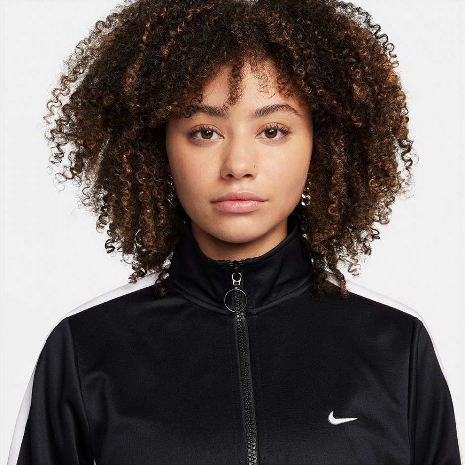 Nike Sportswear Club Fleece Μαύρο - Γυναικεία Ζακέτα