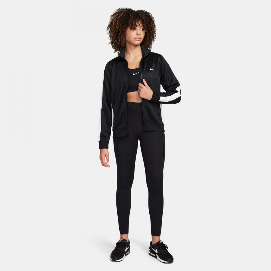 Nike Sportswear Club Fleece Μαύρο - Γυναικεία Ζακέτα