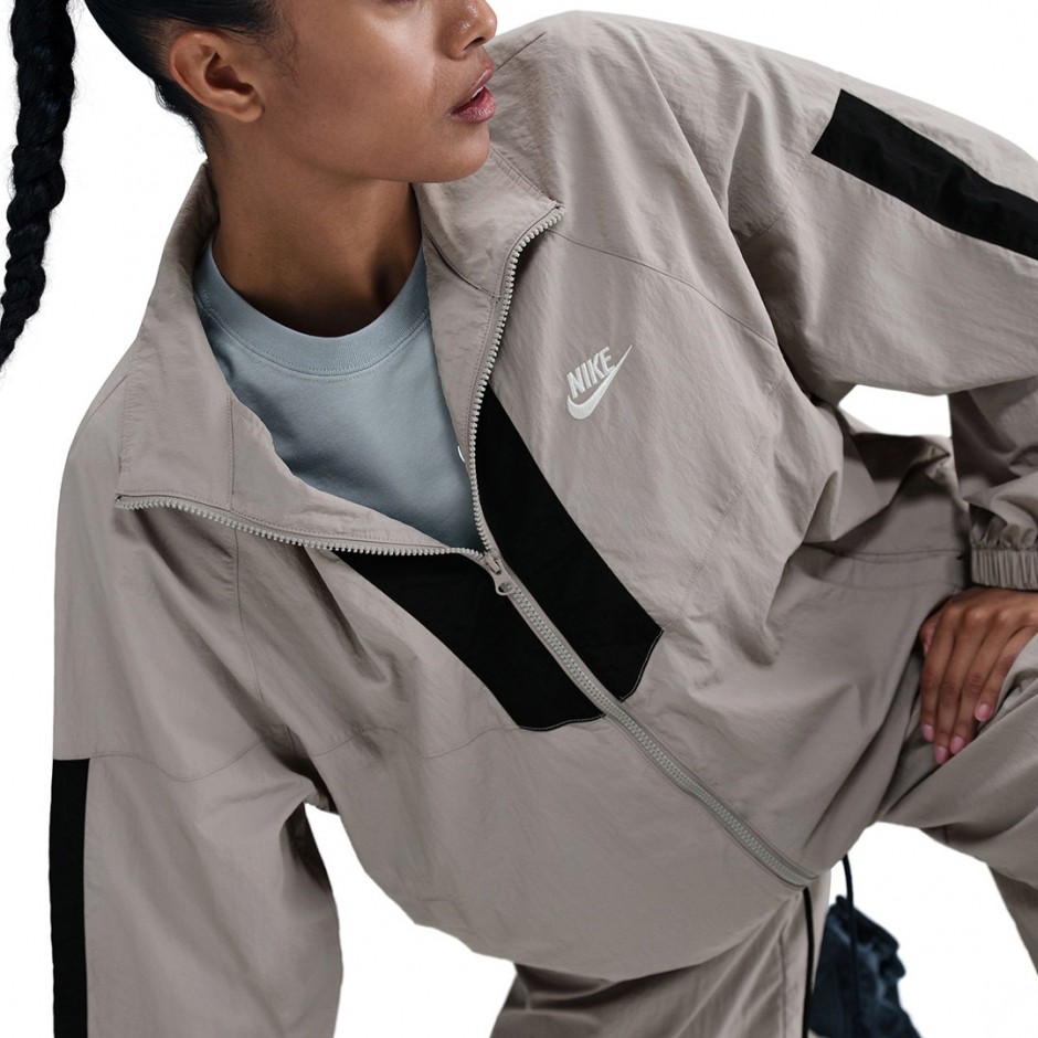 Γυναικεία Ζακέτα Γκρι - Nike Sportswear Windrunner