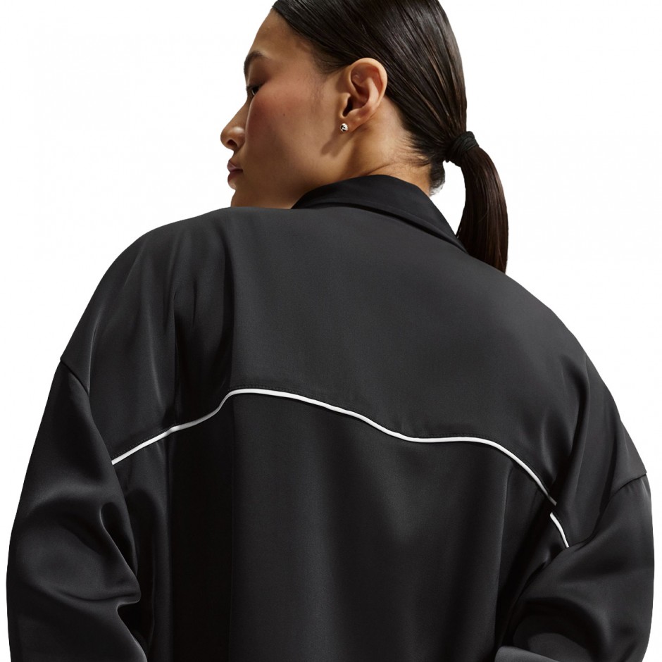 Γυναικείο Πουκάμισο Μαύρο - Nike Sportswear