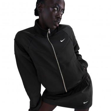 Women's Full-Zip Top Black - Nike Sportswear Windrunner 