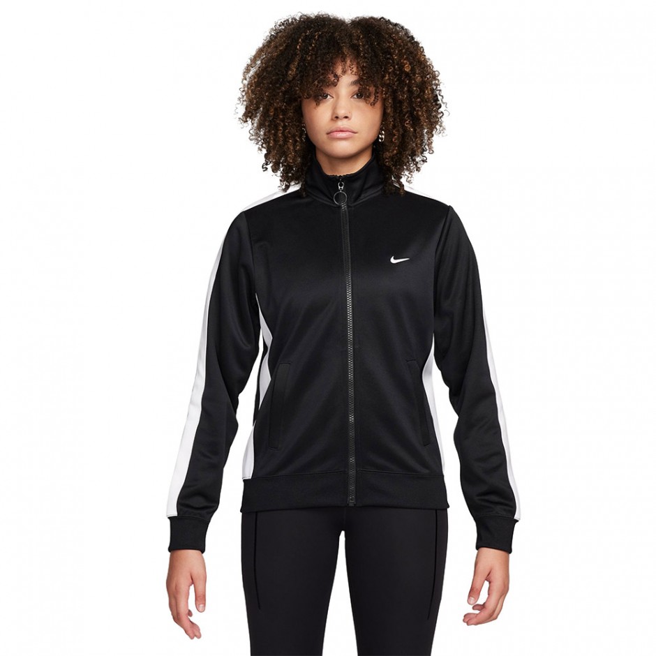 Nike Sportswear Club Fleece Μαύρο - Γυναικεία Ζακέτα