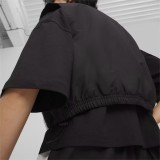 Puma Dare To Woven Vest Μαύρο - Γυναικεία Αμάνικη Ζακέτα Εικόνα 2