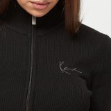 Γυναικεία Ζακέτα Μαύρη - Karl Kani Chest Signature Εικόνα 1