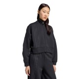 Γυναικεία Ζακέτα Μαύρη - adidas Originals Off Placed 3-Stripes Zip Up  Εικόνα 2