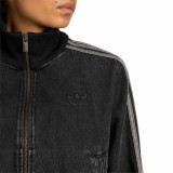 Γυναικεία Τζιν Ζακέτα Μαύρη - adidas Originals Firebird Denim Εικόνα 1