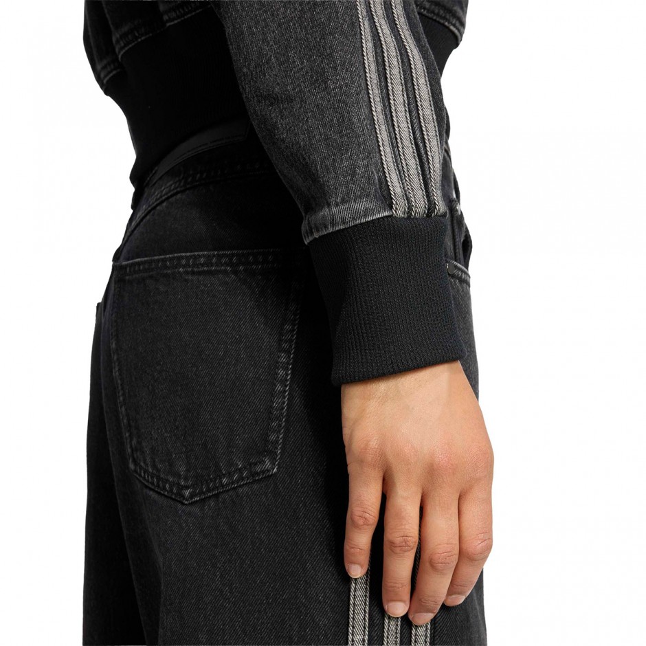 Γυναικεία Τζιν Ζακέτα Μαύρη - adidas Originals Firebird Denim