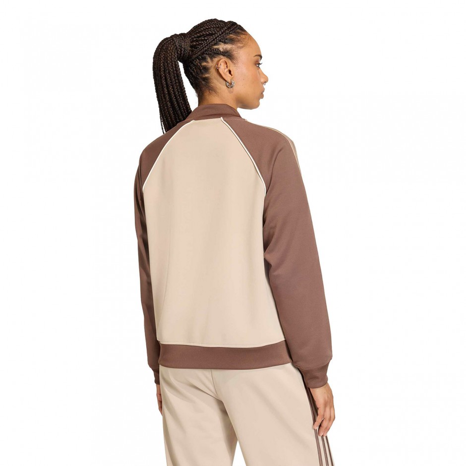 Women's Track Top Beige - adidas Originals SST Loose