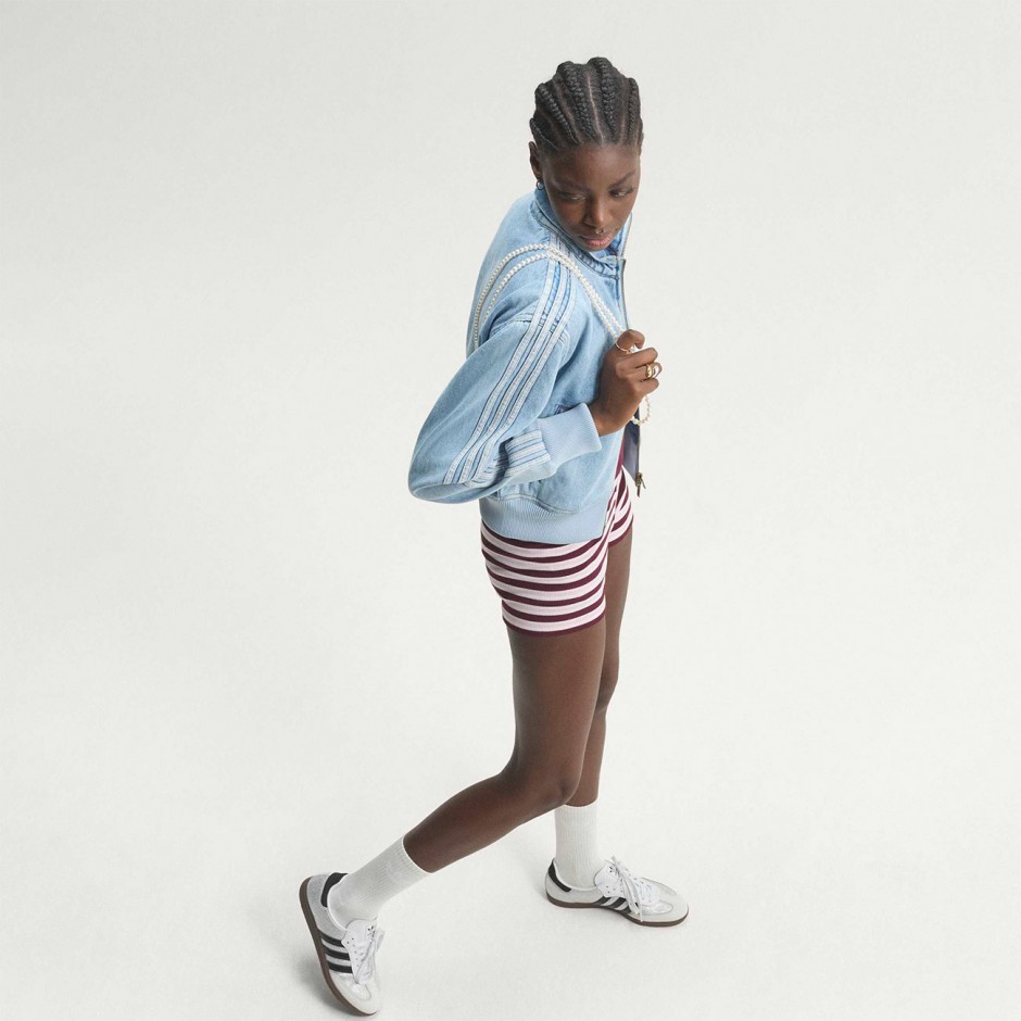 Γυναικεία Ζακέτα Σιέλ - adidas Originals Denim Firebird