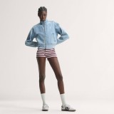 Γυναικεία Ζακέτα Σιέλ - adidas Originals Denim Firebird Εικόνα 6
