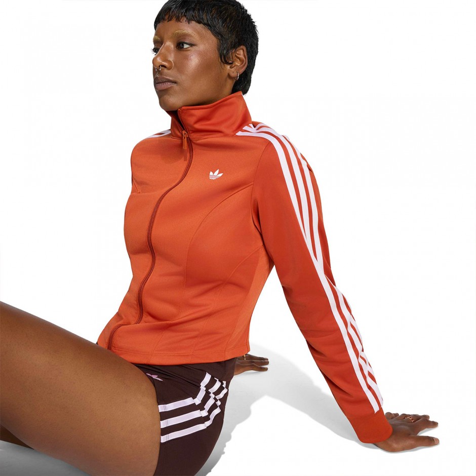 Γυναικεία Ζακέτα Πορτοκαλί - adidas Originals Firebird Corset