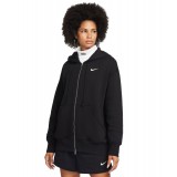 Nike Sportswear Phoenix Fleece Μαύρο - Γυναικεία Ζακέτα 