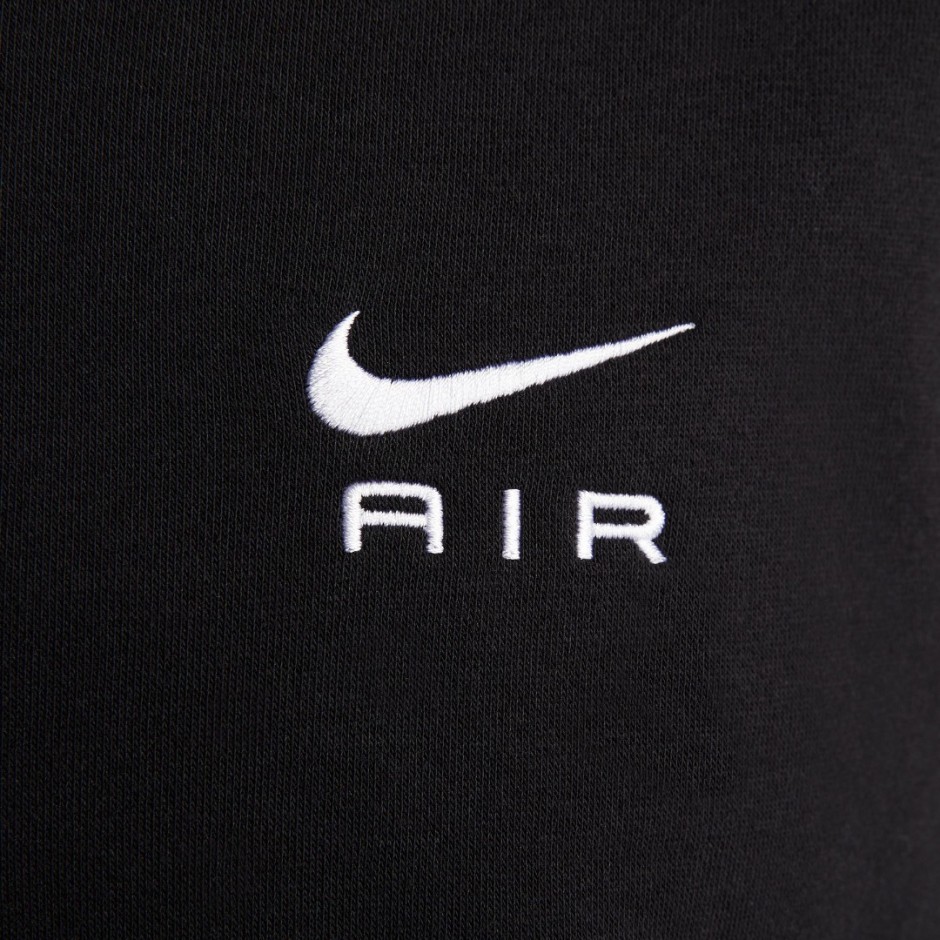 Nike Sportswear Air Fleece Μαύρο - Γυναικεία Ζακέτα Με Κουκούλα