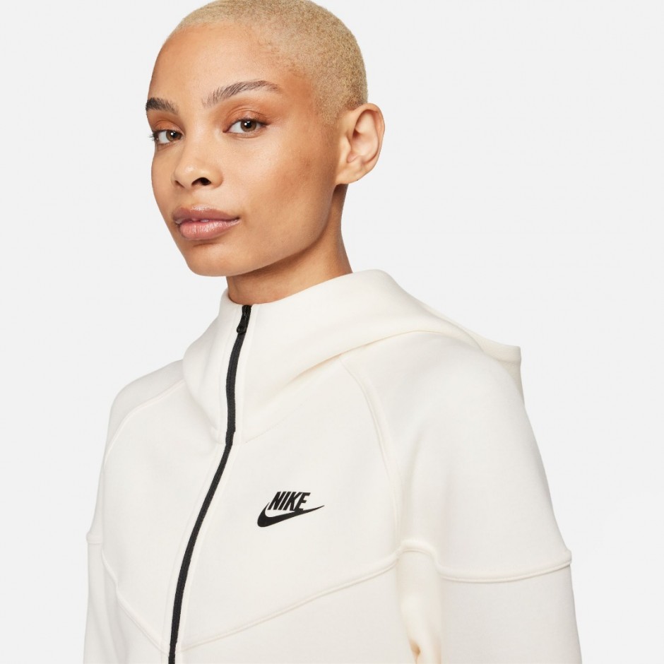 Γυναικεία Ζακέτα Εκρού - Nike Sportswear Tech Fleece Windrunner