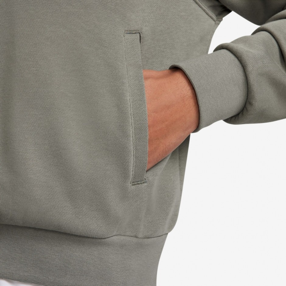 Γυναικεία Ζακέτα Γκρι - Nike Sportswear Chill Terry