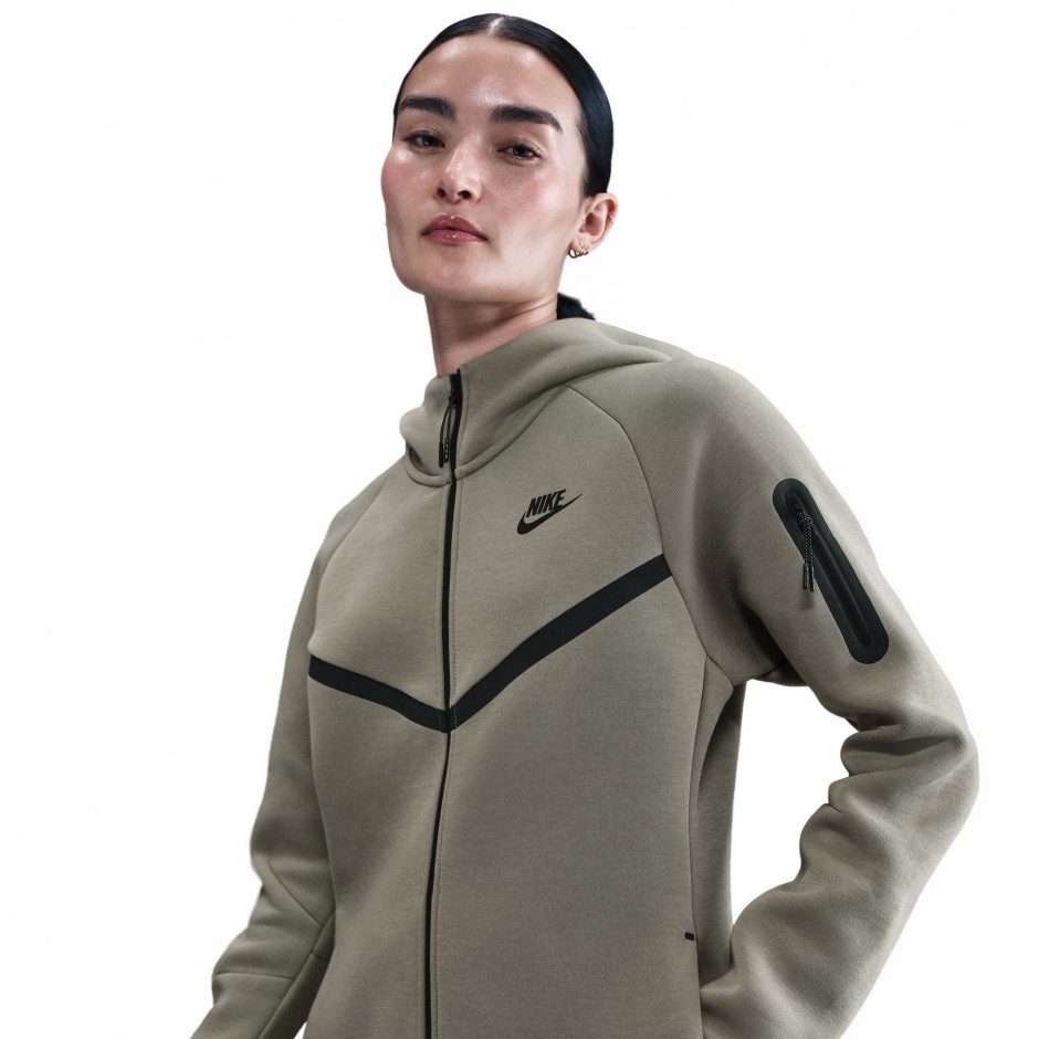 NIKE SPORTSWEAR TECH FLEECE WINDRUNNER HV6747-320 Κhaki