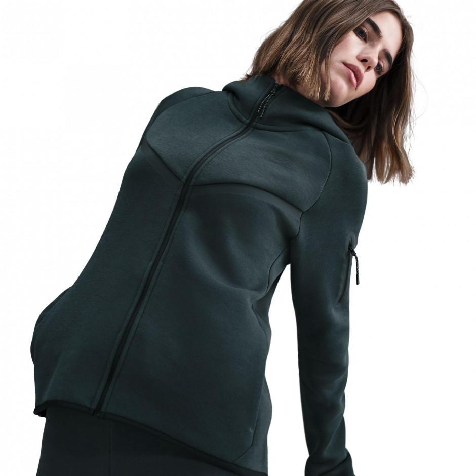 NIKE SPORTSWEAR TECH FLEECE WINDRUNNER HV6747-390 Coal