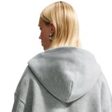Γυναικεία Ζακέτα Γκρι - Nike Studio Fleece Medium Weight Εικόνα 0