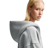 Γυναικεία Ζακέτα Γκρι - Nike Studio Fleece Medium Weight Εικόνα 1
