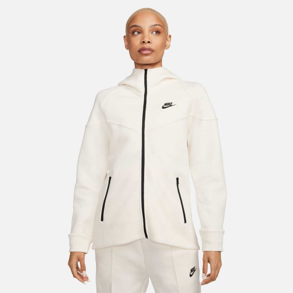 Γυναικεία Ζακέτα Εκρού - Nike Sportswear Tech Fleece Windrunner