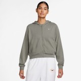 Γυναικεία Ζακέτα Γκρι - Nike Sportswear Chill Terry Εικόνα 