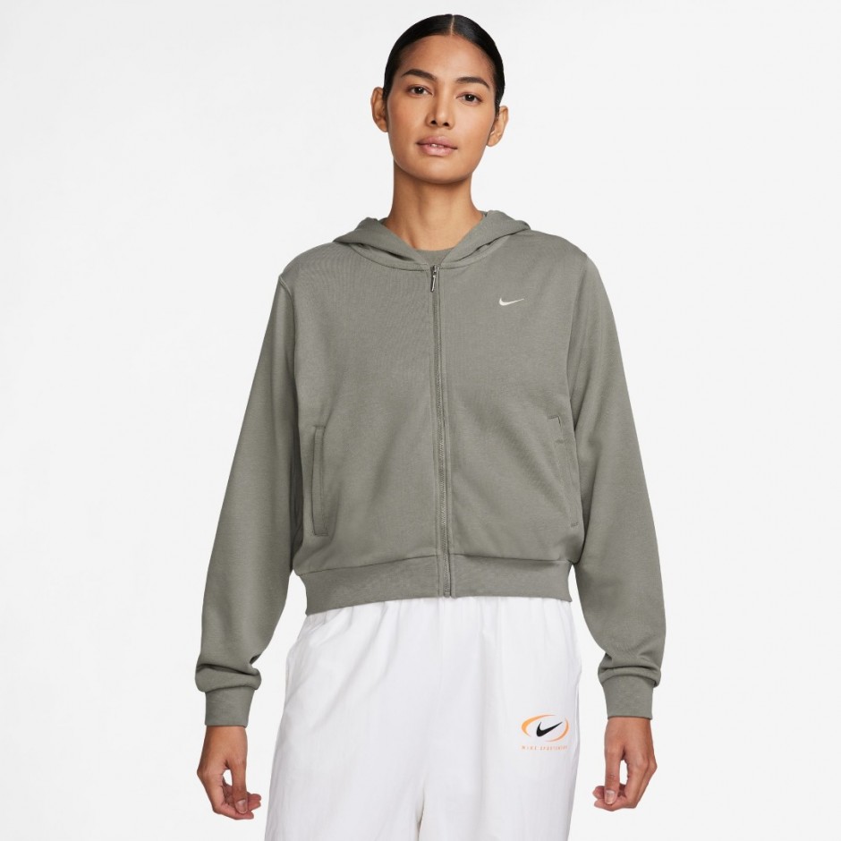 Γυναικεία Ζακέτα Γκρι - Nike Sportswear Chill Terry